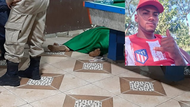 Homem é executado a tiros em bar