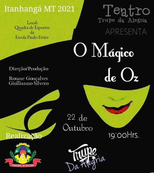 Itanhangá: Peça teatral vai ser apresentada, hoje, 22/10, na Escola Paulo Freire