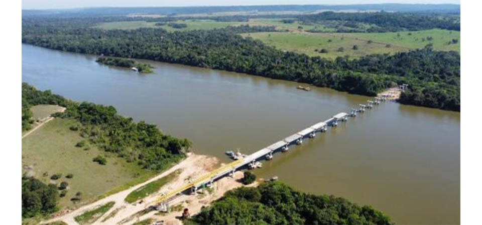 Saiba onde estão as cinco maiores pontes em construção em Mato Grosso