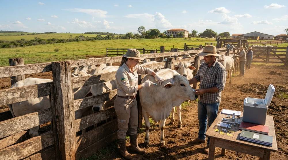 Indea confirma seis casos de raiva em cavalos e bovinos e impõe vacinação obrigatória em 187 propriedades