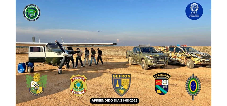 Grande operação conjunta desarticula esquema de tráfico e prende seis suspeitos