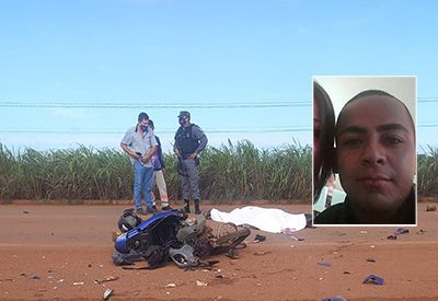 Motociclista morre ao bater em carreta que fazia conversão em rodovia