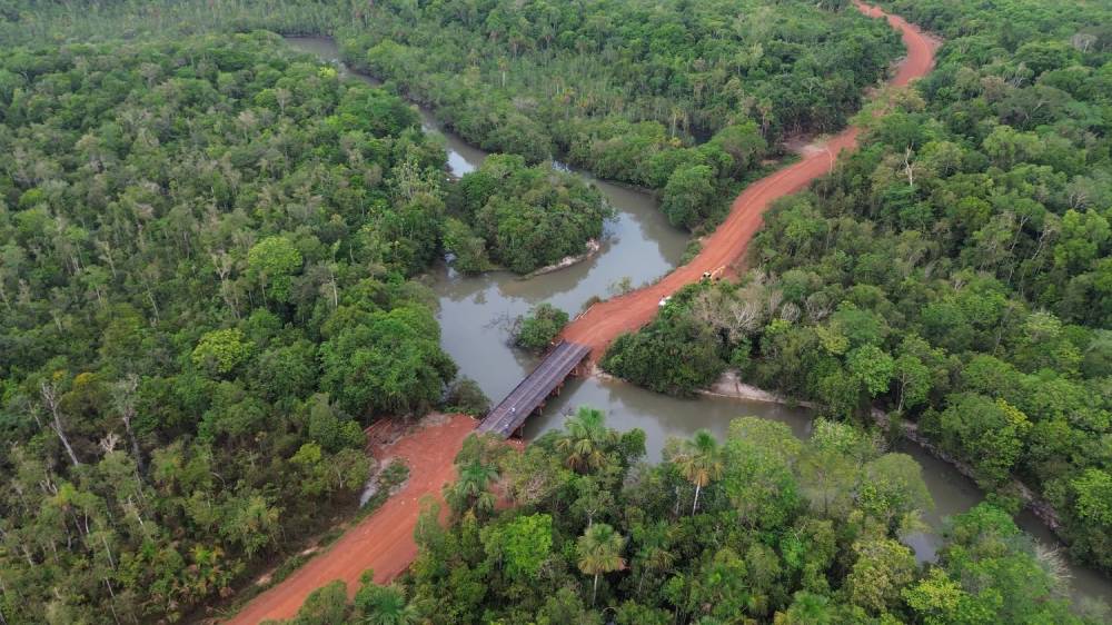 Itanhangá: Prefeitura entrega mais uma obra para a população do interior do município.  Fotos e Vídeo