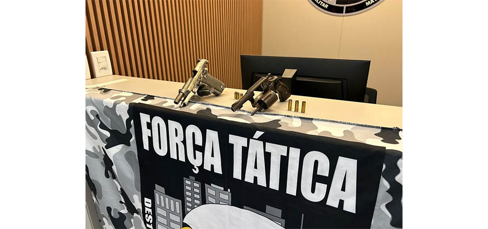 Dois suspeitos de assalto morrem em confronto com a PM