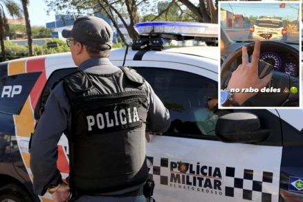 Jovem posta foto zombando da PM e é preso