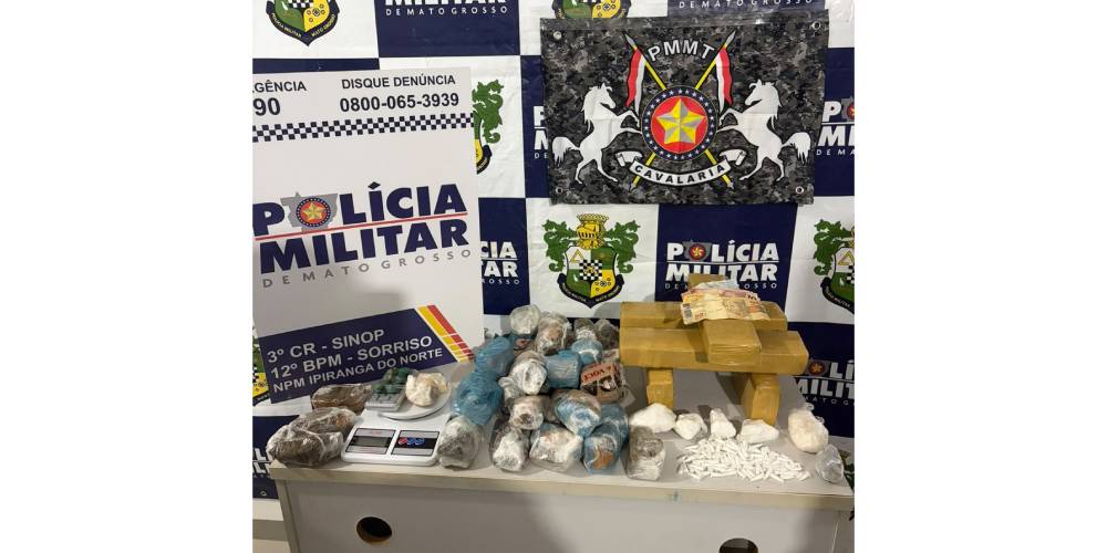 Operação Itanhangá Seguro 2 – Cavalaria realiza prisão de suspeitos por tráfico e apreende grande quantidade de drogas