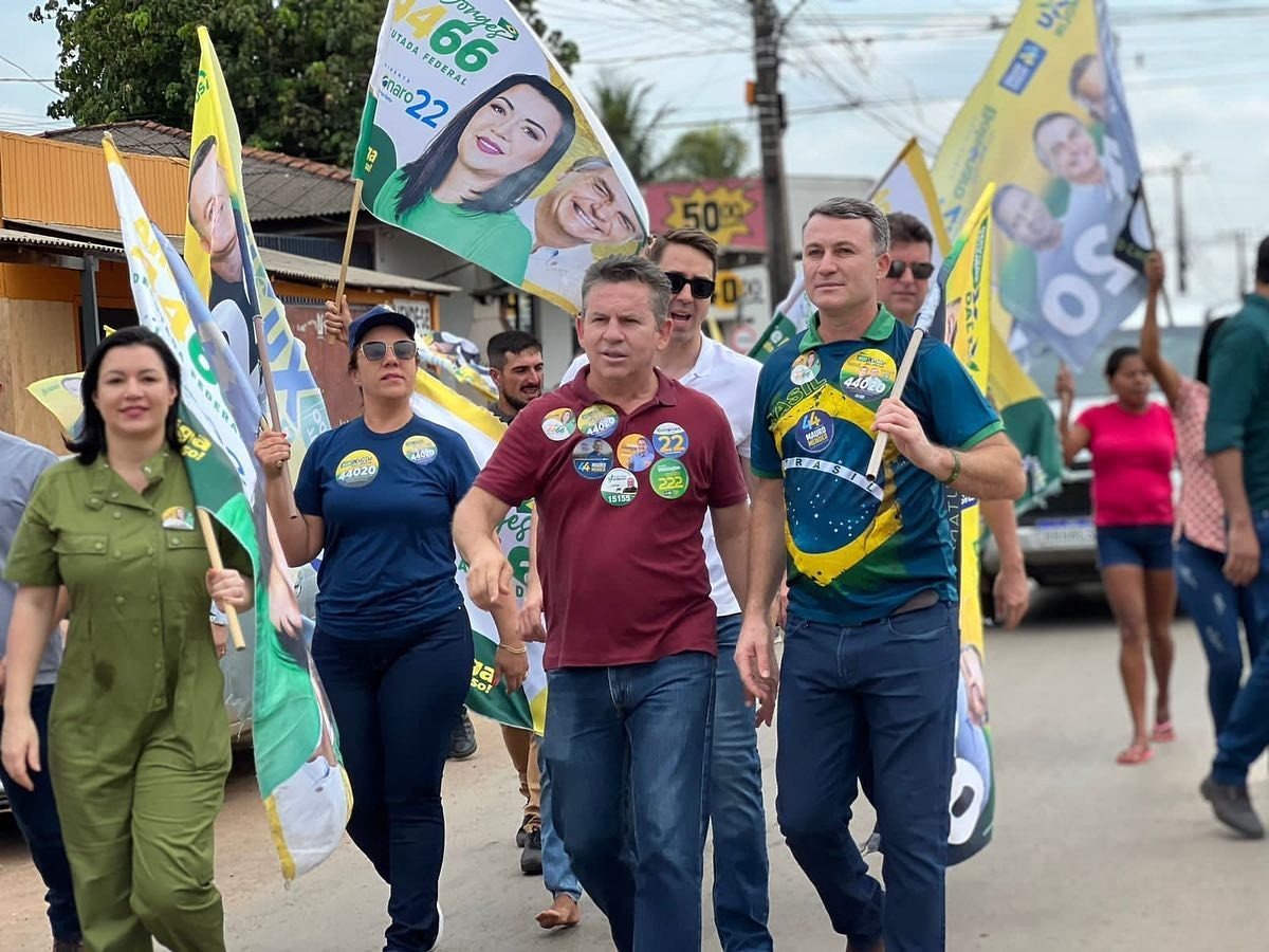 Ao lado de Xuxu Dal Molin, governador Mauro Mendes reforça importância do voto útil