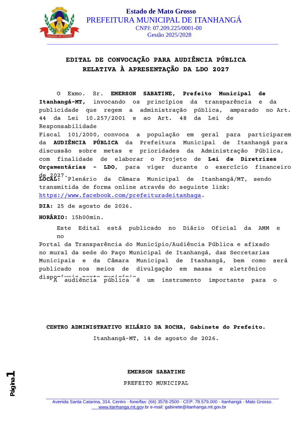 1 - EDITAL DE CONVOCAÇÃO PARA AUDIÊNCIA PÚBLICA LDO - ASS.jpg