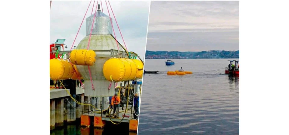 A Alemanha está instalando esferas gigantes de concreto no fundo do mar; o motivo é nobre: armazenar energia renovável