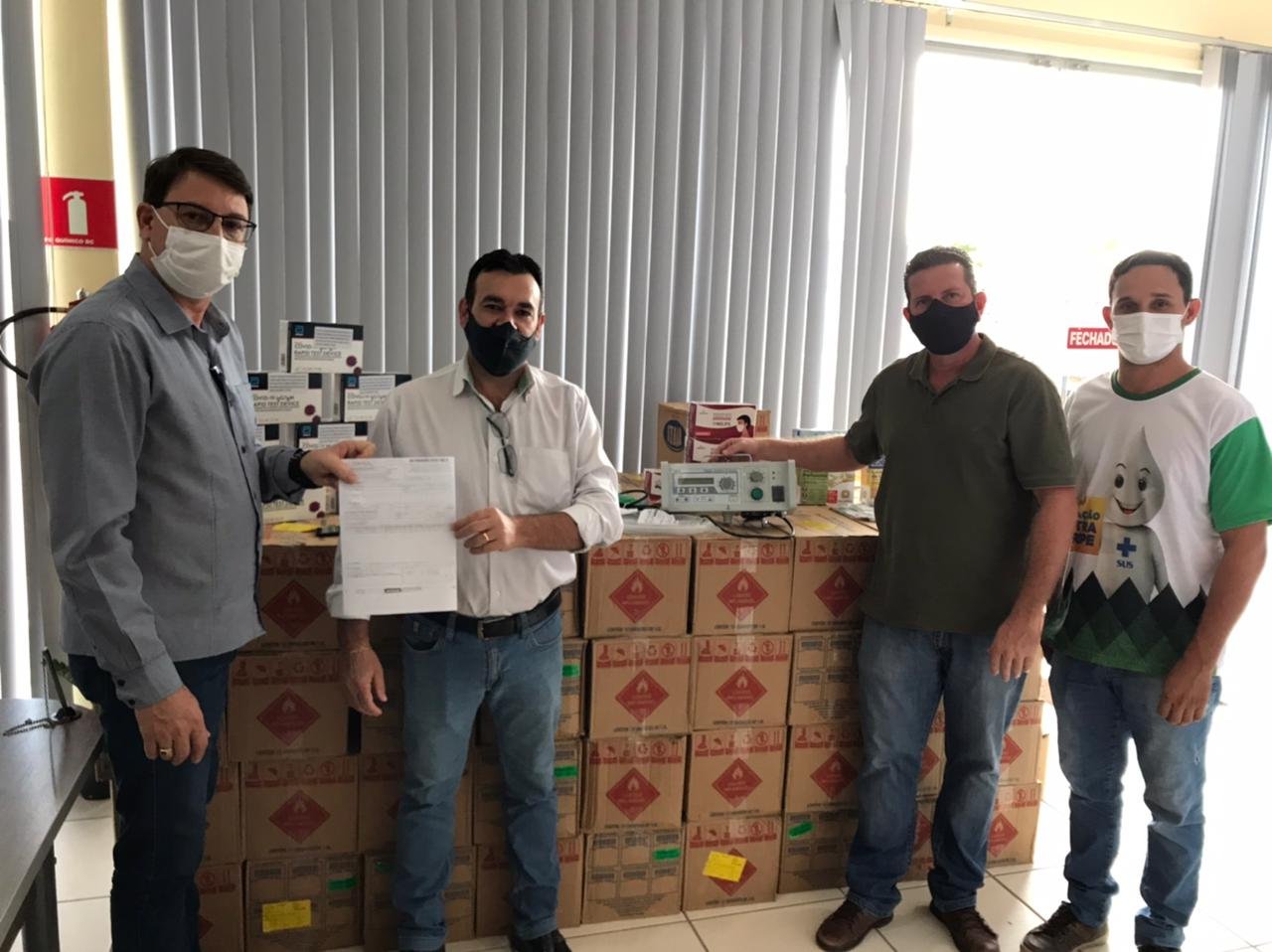 Itanhangá: Sicredi doa 140 mil para ajudar a Prefeitura no combate ao covid