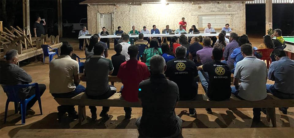 Itanhangá: Moradores participaram da sessão ordinária na comunidade Santa Emília