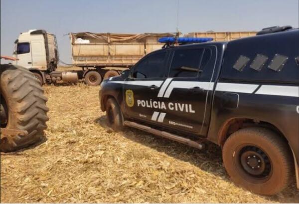 Lucas: Empresário é preso após comprar carga de milho que foi furtada