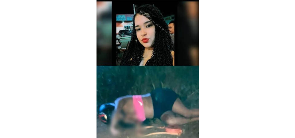 Jovem de 23 anos é perseguida, atropelada e morta com 10 tiros
