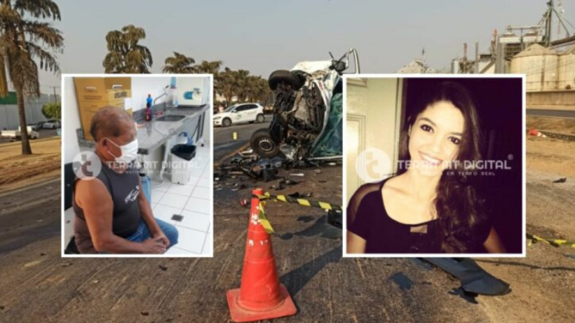 Batida entre ambulância e carreta mata enfermeira e paciente