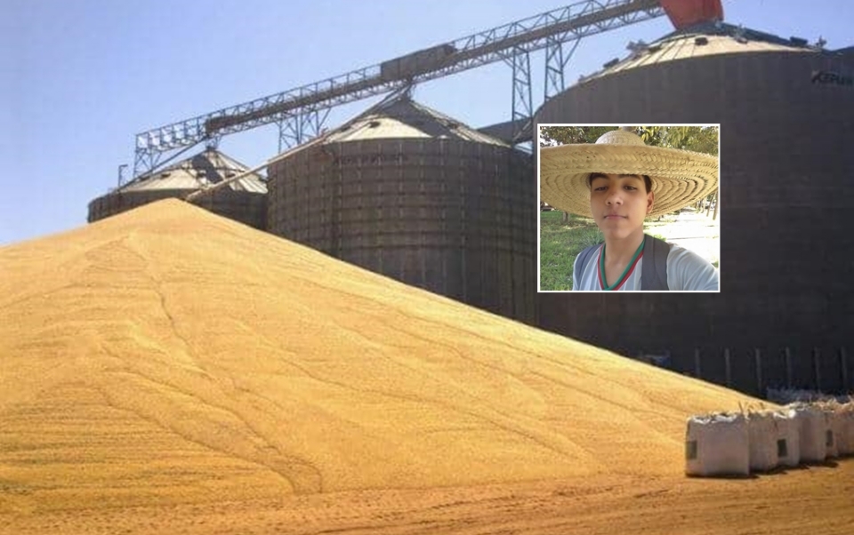 Trabalhador morre soterrado ao fazer limpeza em silo de grãos