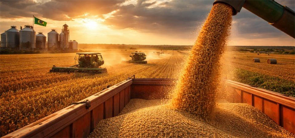 Agro brasileiro enfrenta crise estrutural mesmo com safra recorde de grãos