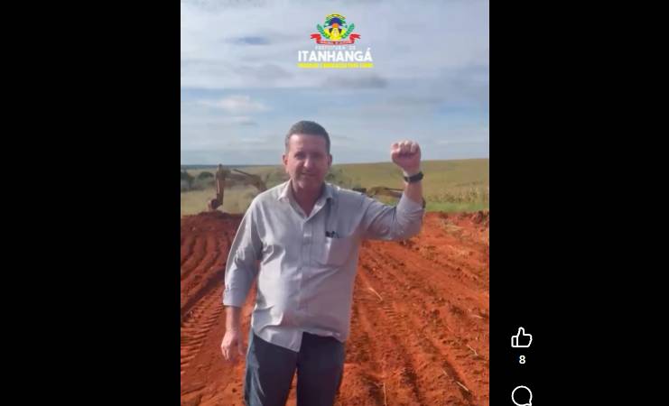 Itanhangá: Após período das chuvas, Prefeitura está arrumando estradas do inetrior. Vídeo