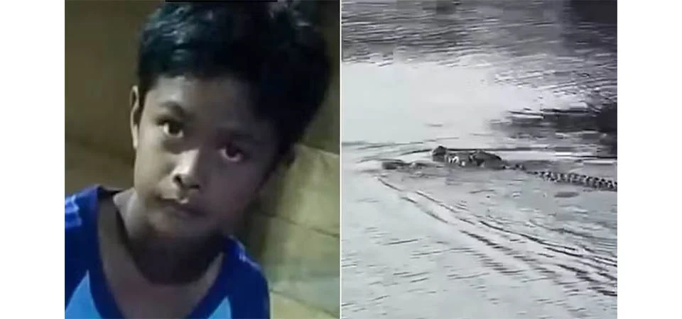 Adolescente é morto por crocodilo de 4 metros ao pegar bola de futebol jogada em rio