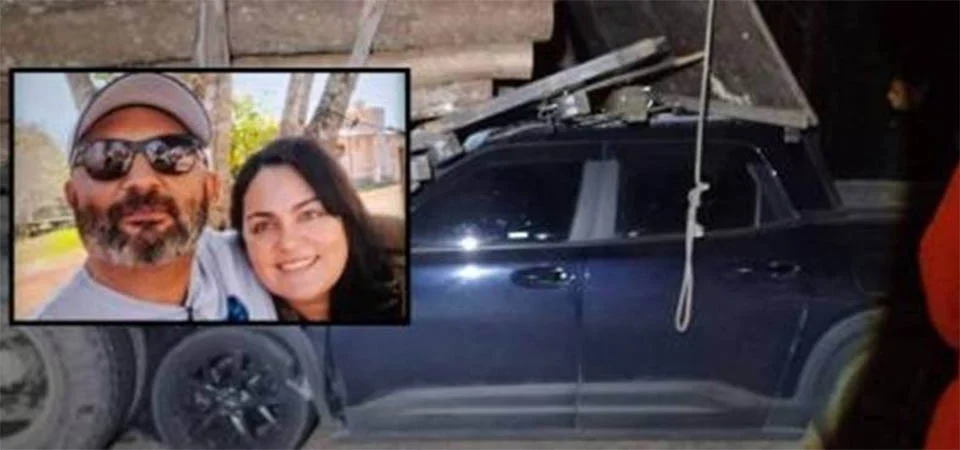 Batida entre caminhonete e caminhão mata delegado aposentado e esposa; Veja vídeo