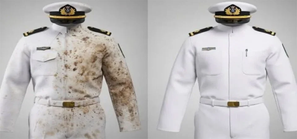 Não é o sabão, nem a máquina: o segredo da Marinha do Brasil para lavar roupas brancas