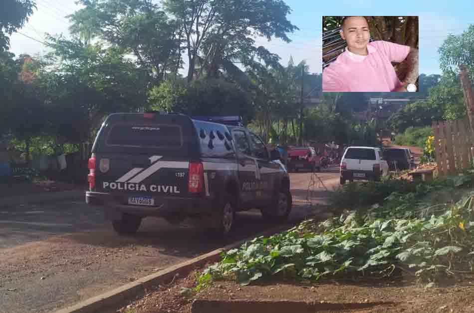 Jovem foi morto a tiro dentro da residência após atirar contra policiais