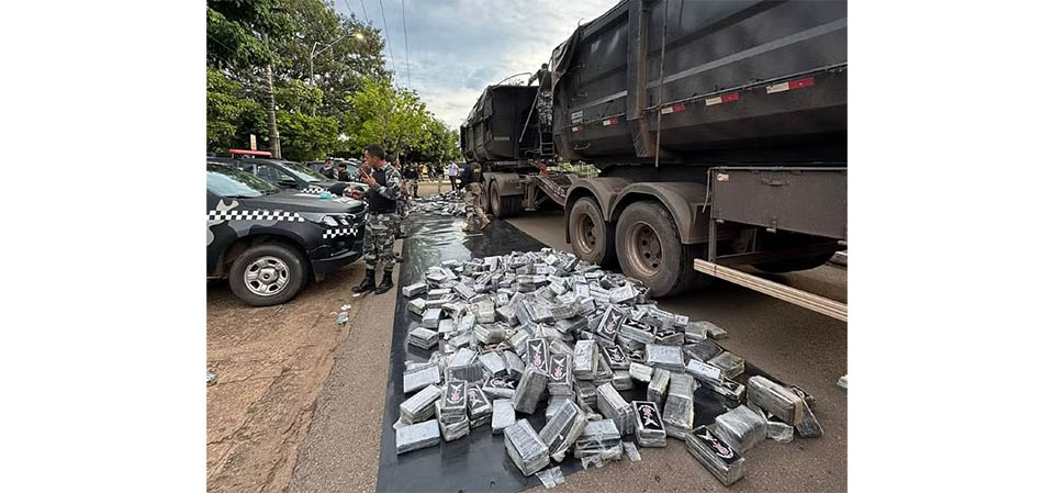 Mega carga de cocaína que saiu de MT é interceptada antes de seguir para a Europa