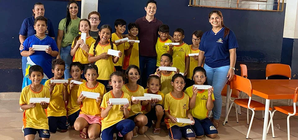 Itanhangá: Programa Saúde na Escola realiza ação de escovação e conscientização em unidades de ensino. Fotos