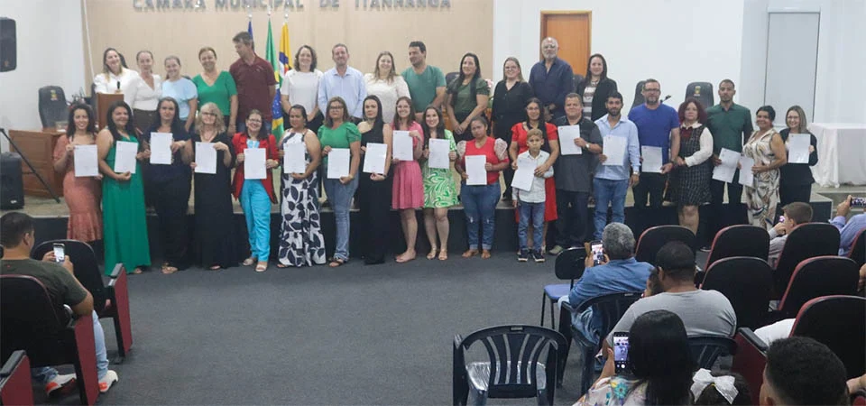 Itanhangá: Realizada solenidade de posse para 25 novos servidores concursados