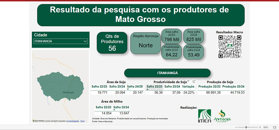 Confira os dados da pesquisa sobre a produção de soja por municípios