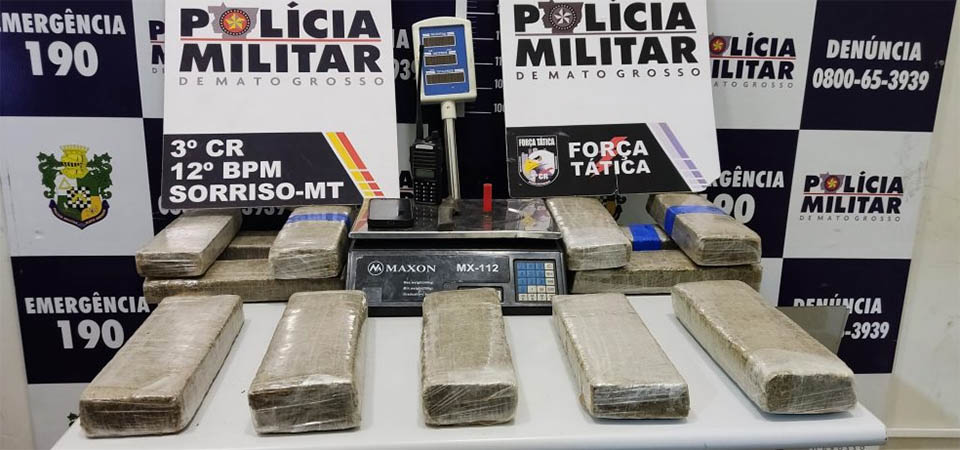 PM apreende grande quantidade de drogas e prende suspeitos de tráfico