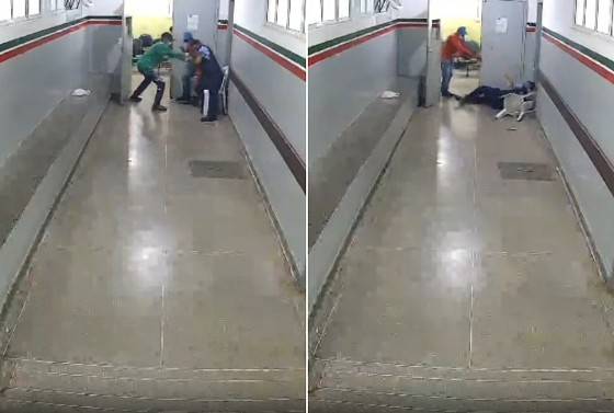 Dupla que tentou roubar arma de vigia da UPA do Ipase é presa. Vídeo