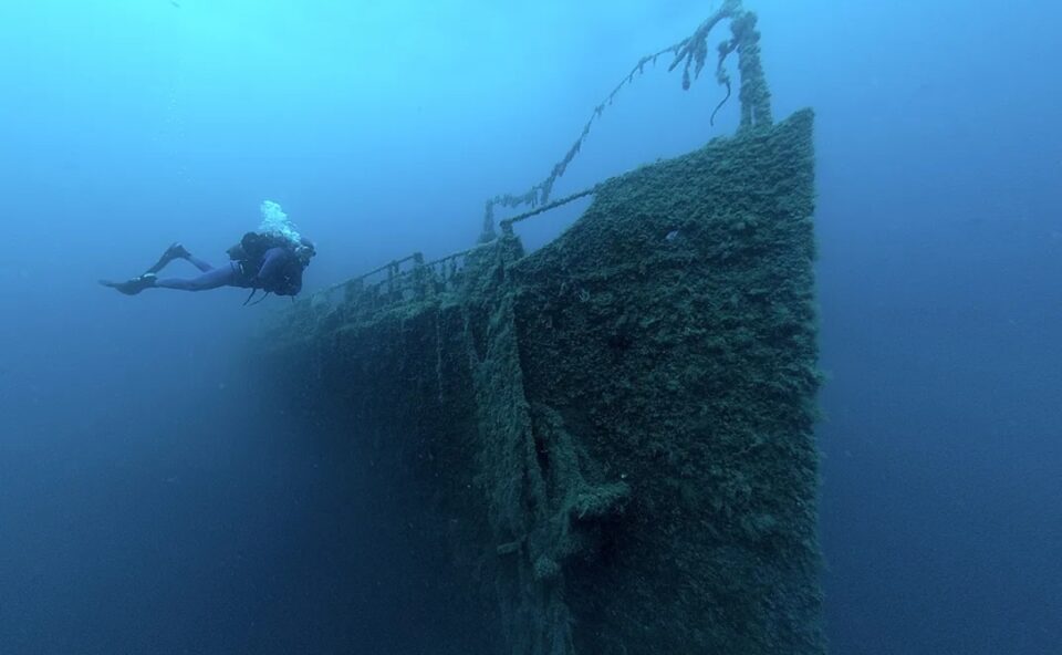 Navio-hospital afundado na Segunda Guerra é encontrado tomado pela vida marinha