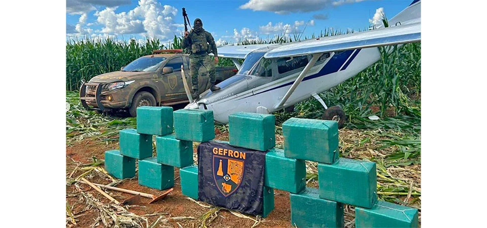 Ações das forças policiais de MT contra o tráfico de droga geraram prejuízo de meio bilhão de reais em 2024