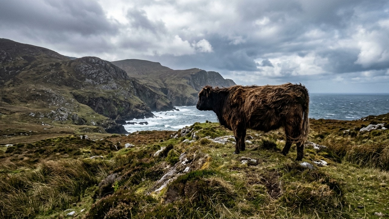 Cinco vacas deixadas em uma ilha em 1871 deram origem a um rebanho isolado que intrigou cientistas por gerações
