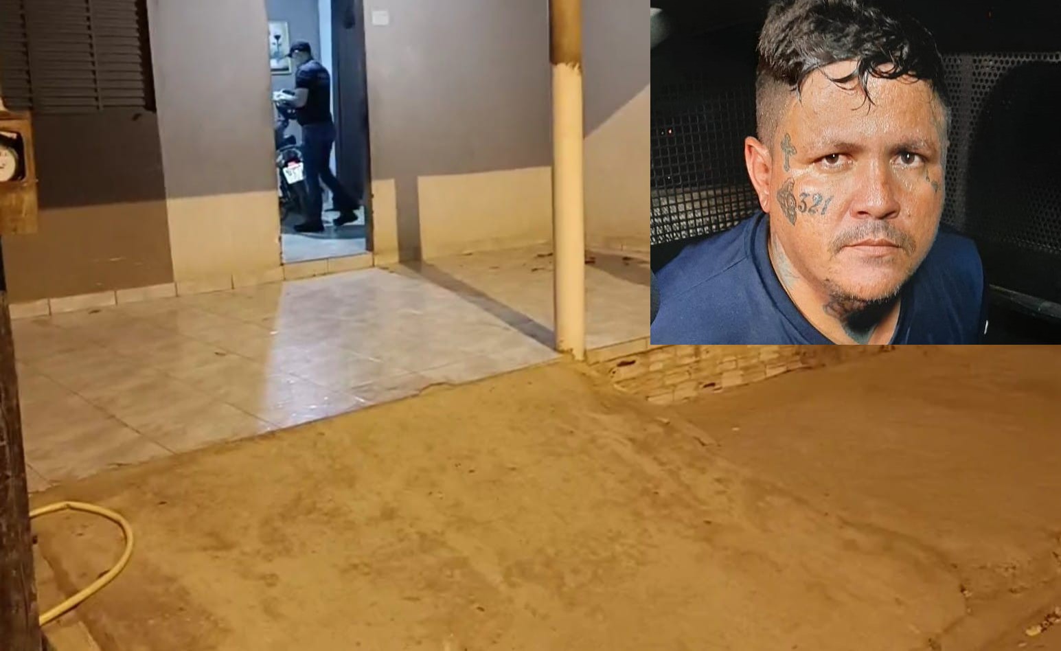 Encapuzados matam ex-presidiário na sala de casa