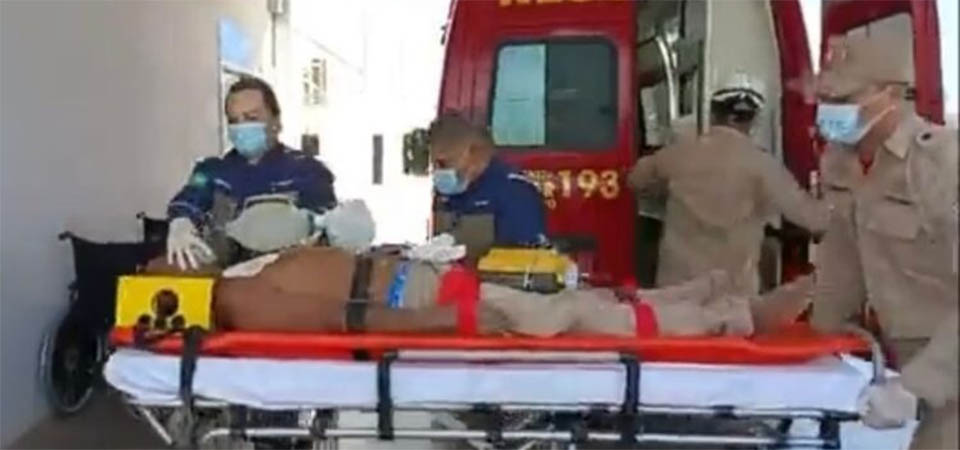 Trabalhador morre após cair de altura de 4 metros