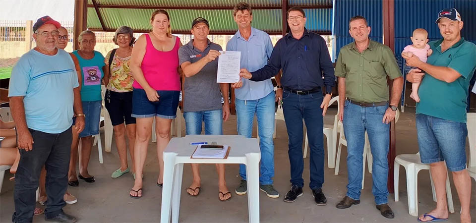 Itanhangá: Equipamento é entregue para a Associação Dos Feirantes
