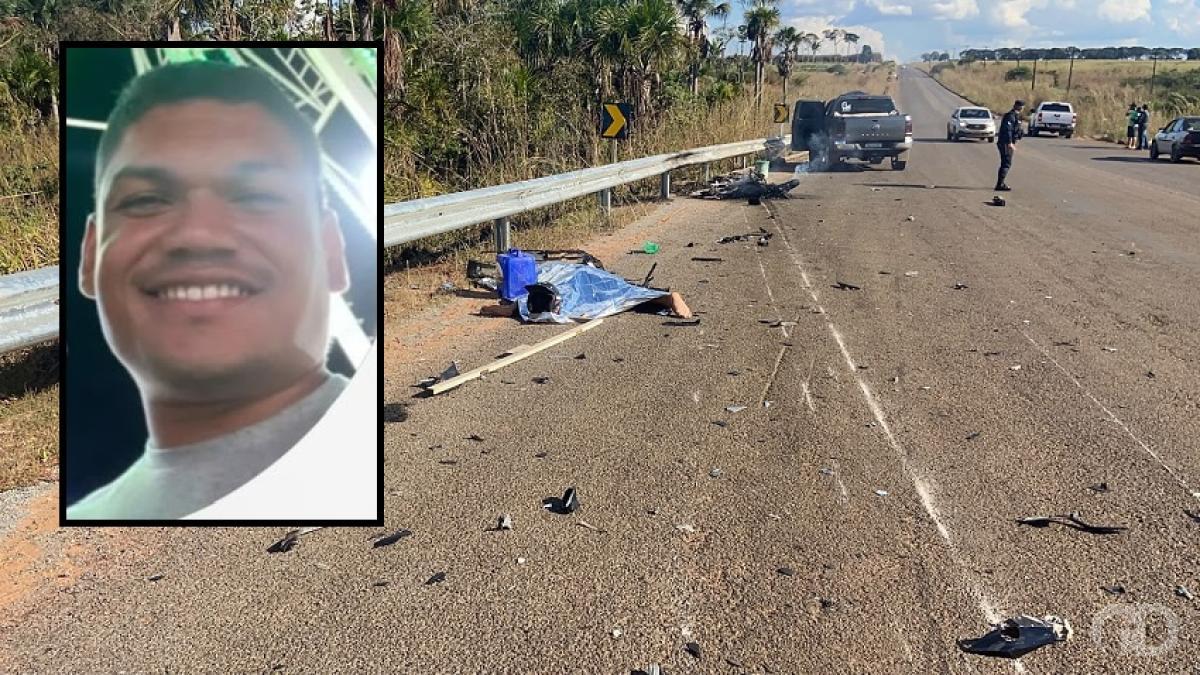 Acidente na MT-010 deixa um morto e uma mulher em estado grave