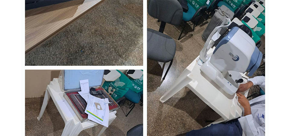 Polícia apreende materiais ópticos usados por profissional não habilitado