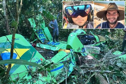 Dois morrem em queda de avião agrícola