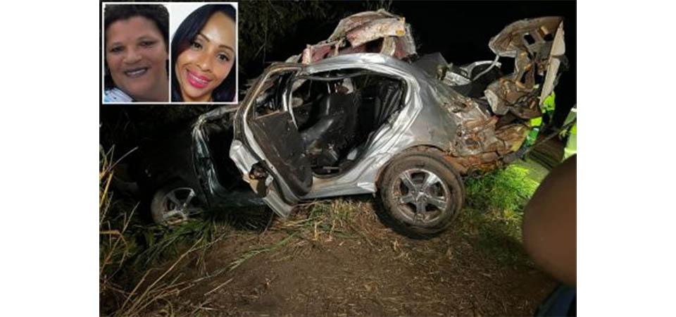 Duas mulheres morreram e 4 ficaram feridos em acidente na BR-070