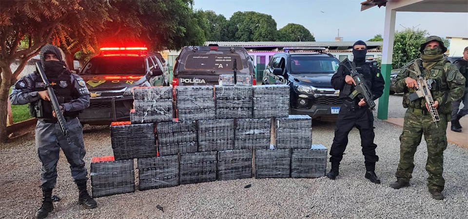 Brasnorte: Aproximadamente 500 quilos de drogas são apreendidos em zona rural