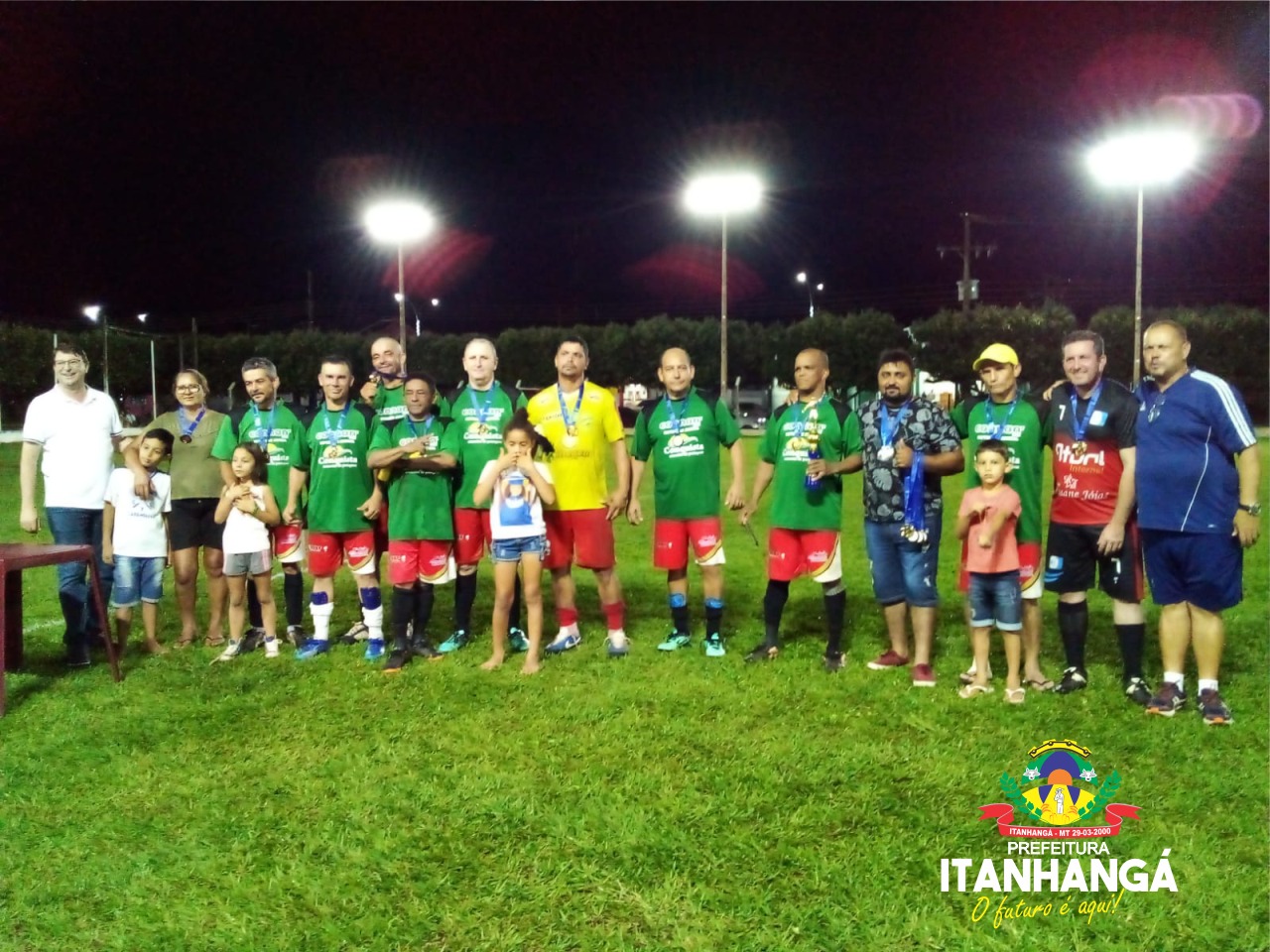 Itanhangá: Equipe Amigos é a grande campeã da Copa Papai Noel de Futebol Suíço