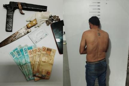 Bandido é preso após roubar casa e estuprar duas vítimas
