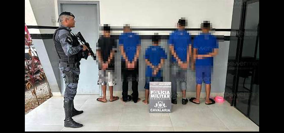 Alunos são detidos pela Cavalaria suspeitos de tráfico de drogas