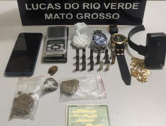 Tapurah: Polícia Civil prende traficante envolvido em furto a residência