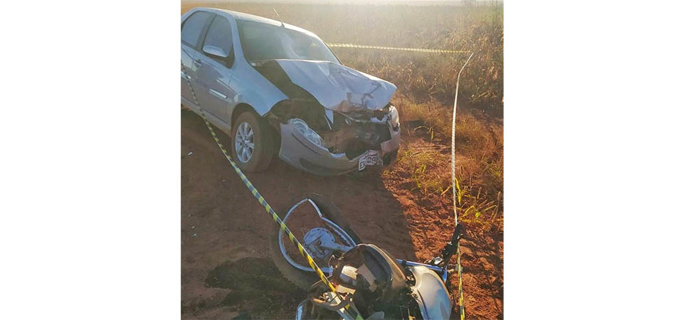 Acidente com vítima fatal é registrado em estrada rural