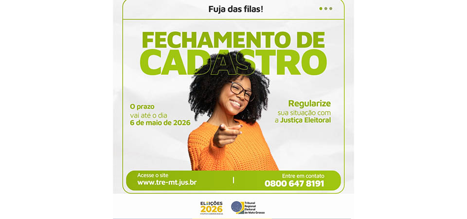 Itanhangá: Prazo para tirar e regularizar título de eleitor vai até 6 de maio