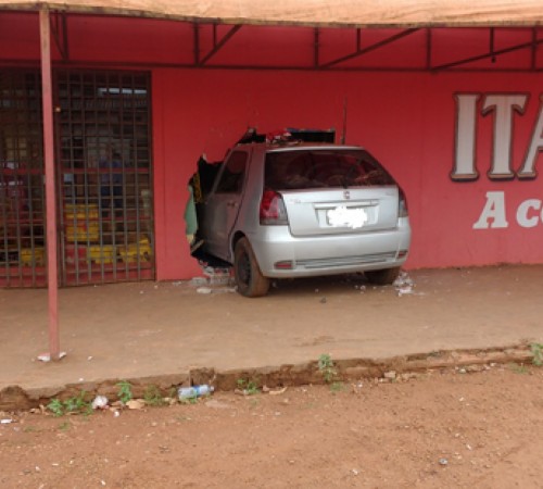 Itanhangá: acidente resultou só em danos materiais
