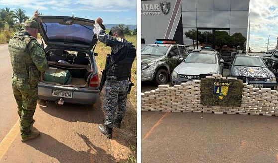 Operação integrada intercepta carregamento de cocaína e prende quatro suspeitos. Vídeo